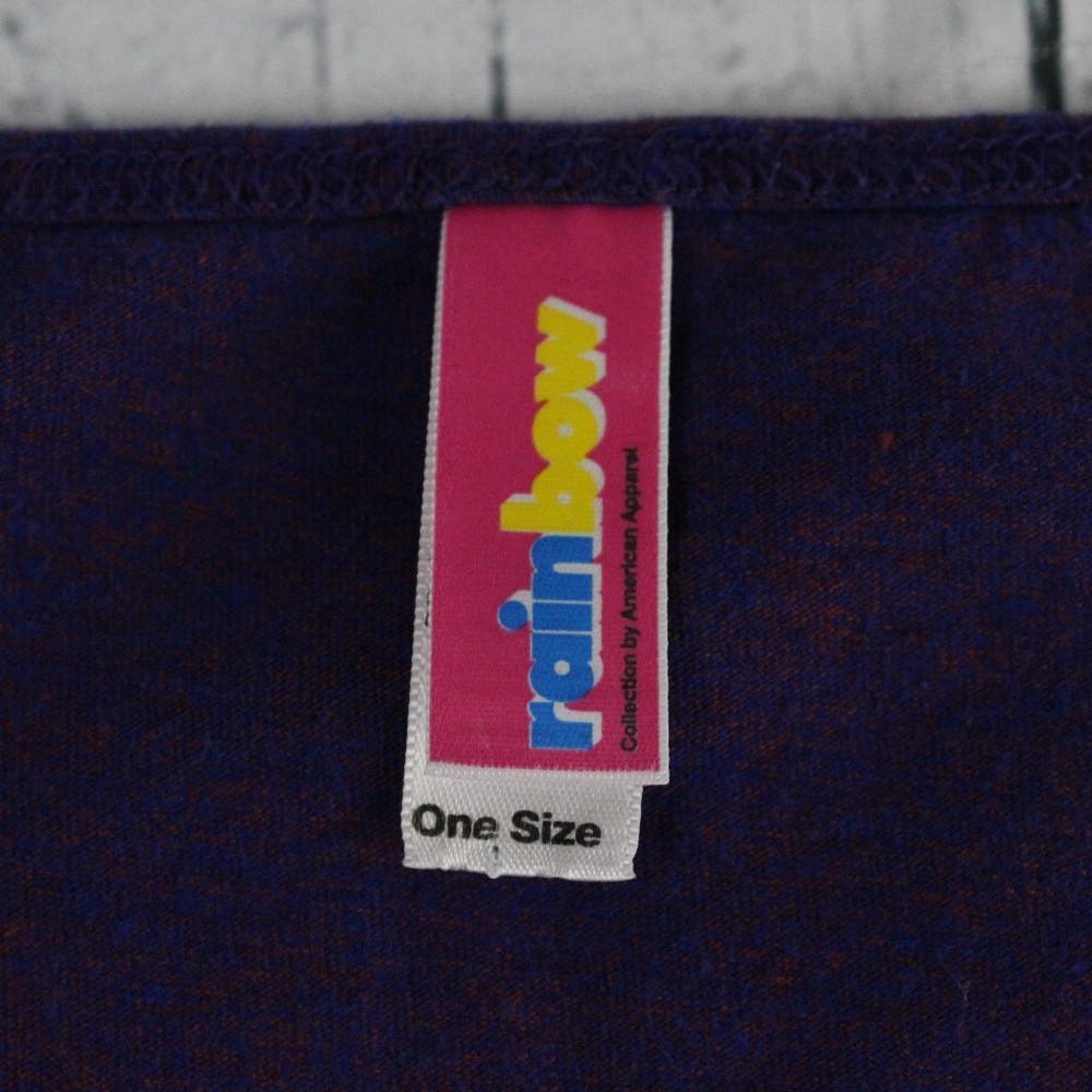 Rainbow One Size Purple Speckled Pink Tank Top - Picture 8 of 8